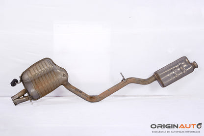 Escapamento Silenciador Mercedes C 180 Coupe W204 2014 A2044917401
