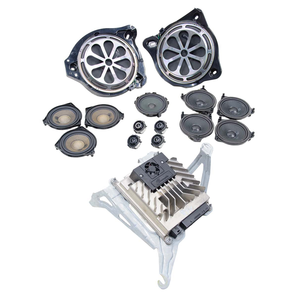 Kit Upgrade Sistema Som Mercedes C 43 Amg W205 2018 A2059000833 A2058201500  A20