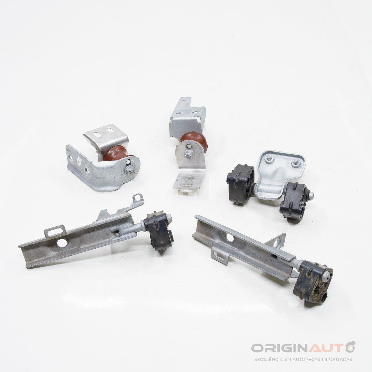 Kit Coxim Suporte Escape Mercedes C 43 Amg W205 2018 A2054921300 A2054900100