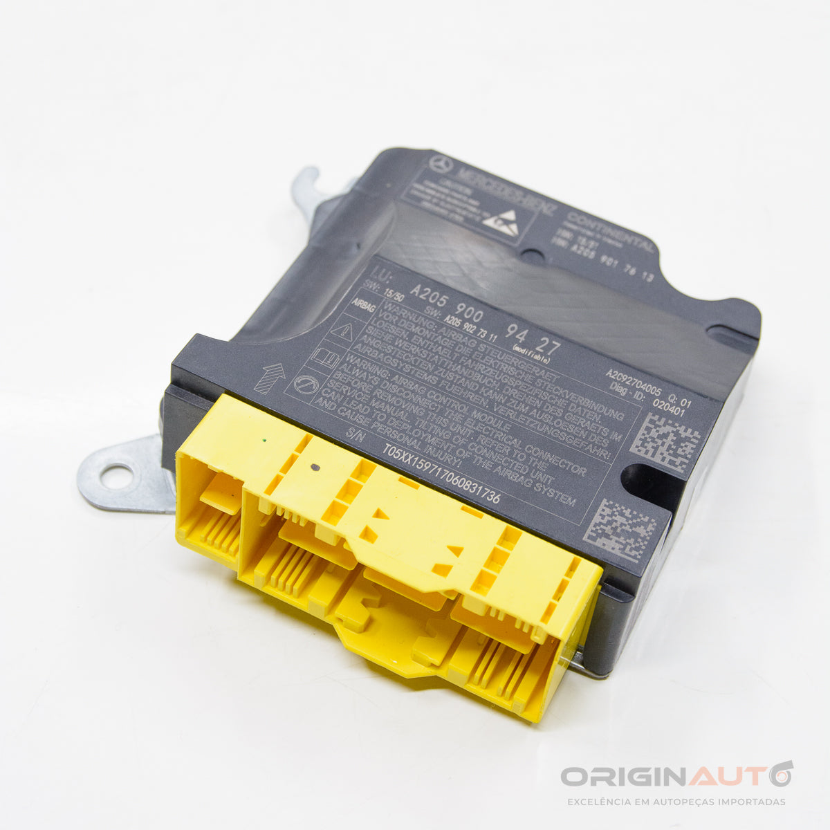 Modulo Airbag Mercedes C 43 Amg W205 2018 A2059009427