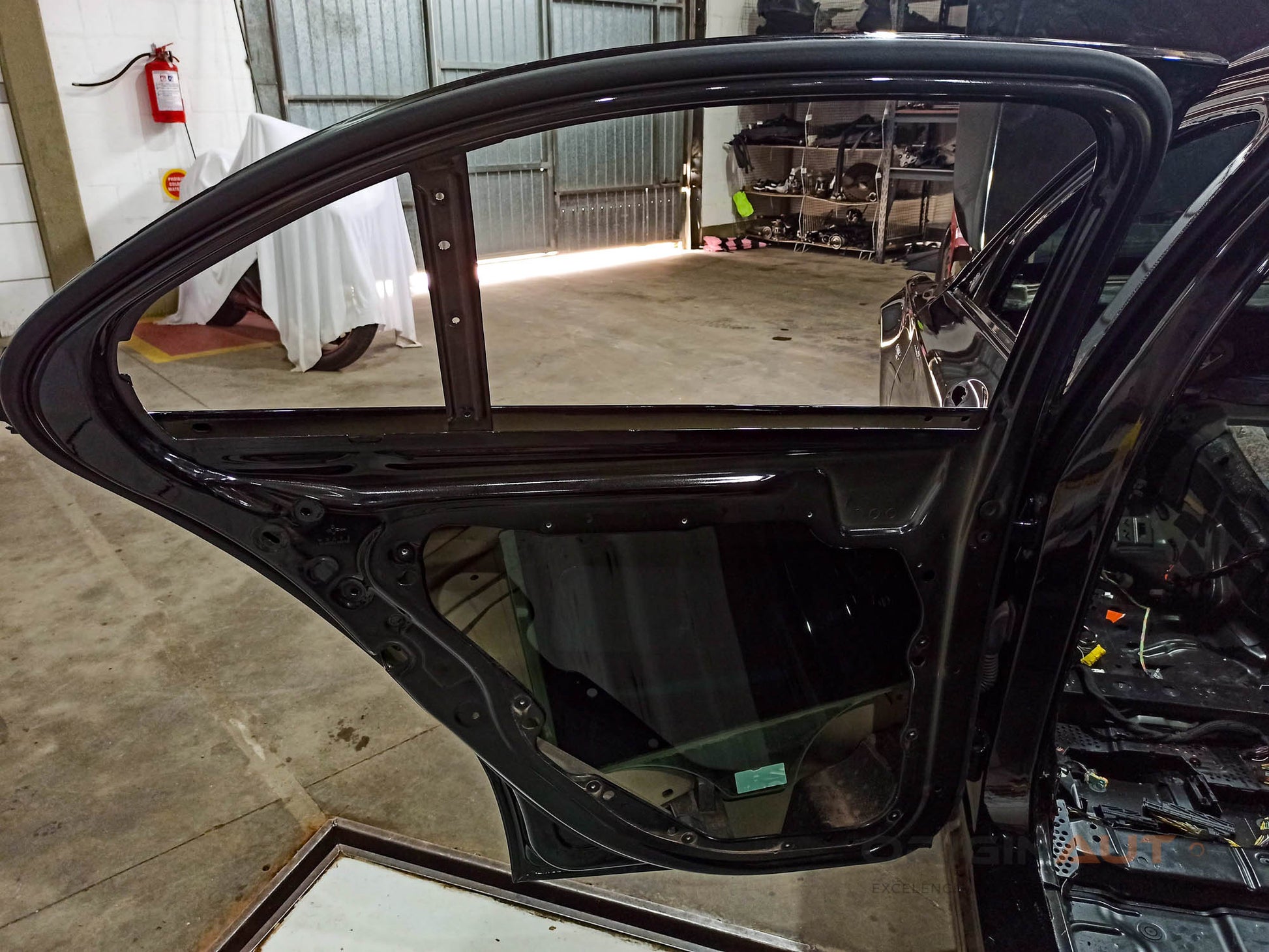 Porta Traseira Esquerda Mercedes C 43 Amg W205 2018 A2057300105