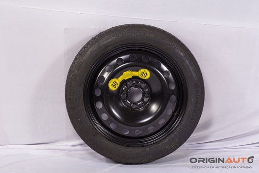Estepe Fino 125/80R17 5X108 Volvo Xc60 T5 R-Design 2015