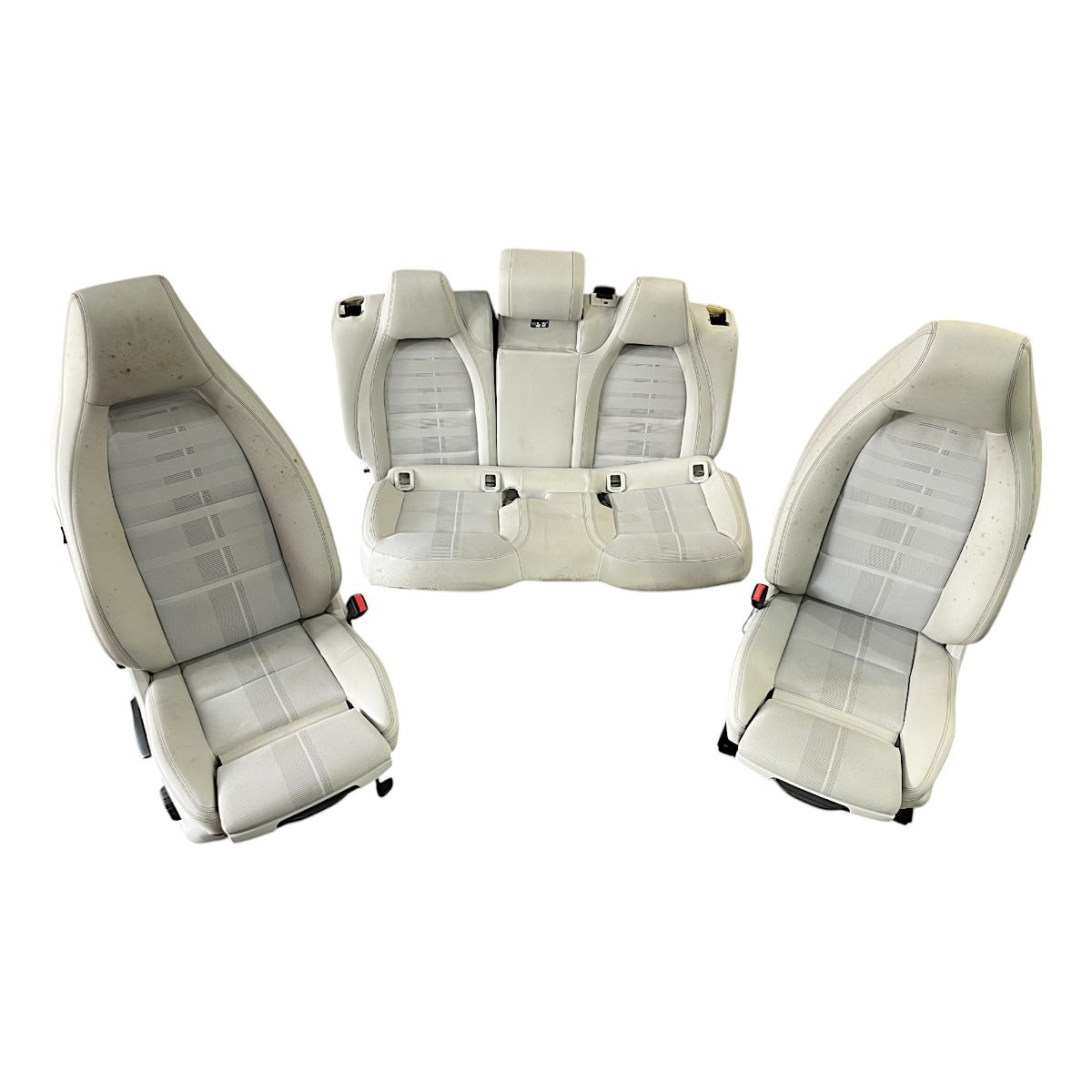 Jogo Bancos Eletrico Mercedes Cla200 2018 Iluminado Inteiriço