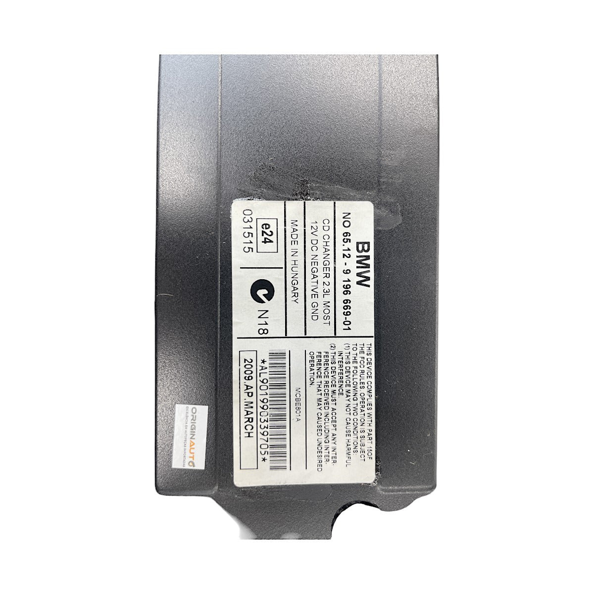 Módulo Amplificador Som Rádio Central Bmw 335i E90 2010