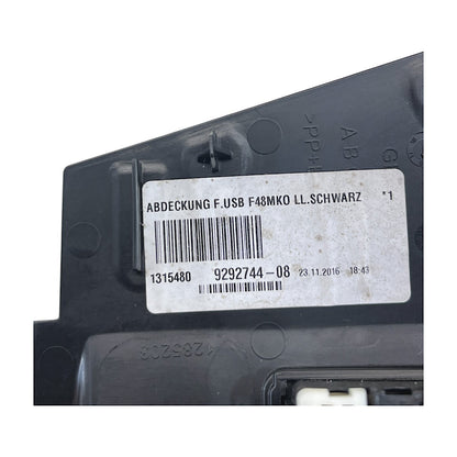 Entrada USB Aux Moldura Console Bmw X1 s20i 2017 929274408