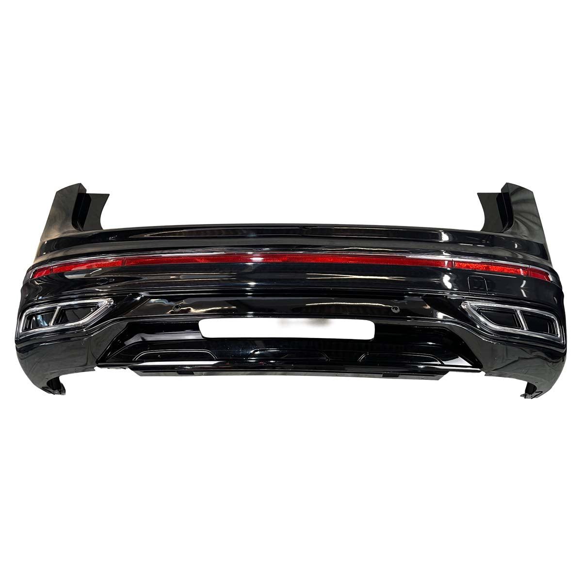 Parachoque VW Tiguan Allspace 2024 2025 Traseiro Olho Gato Central
