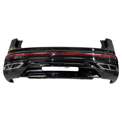 Parachoque VW Tiguan Allspace 2024 2025 Traseiro Olho Gato Central