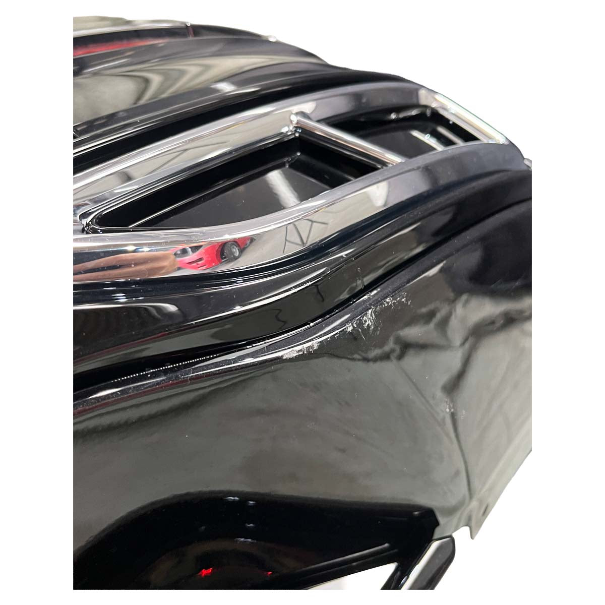 Parachoque VW Tiguan Allspace 2024 2025 Traseiro Olho Gato Central