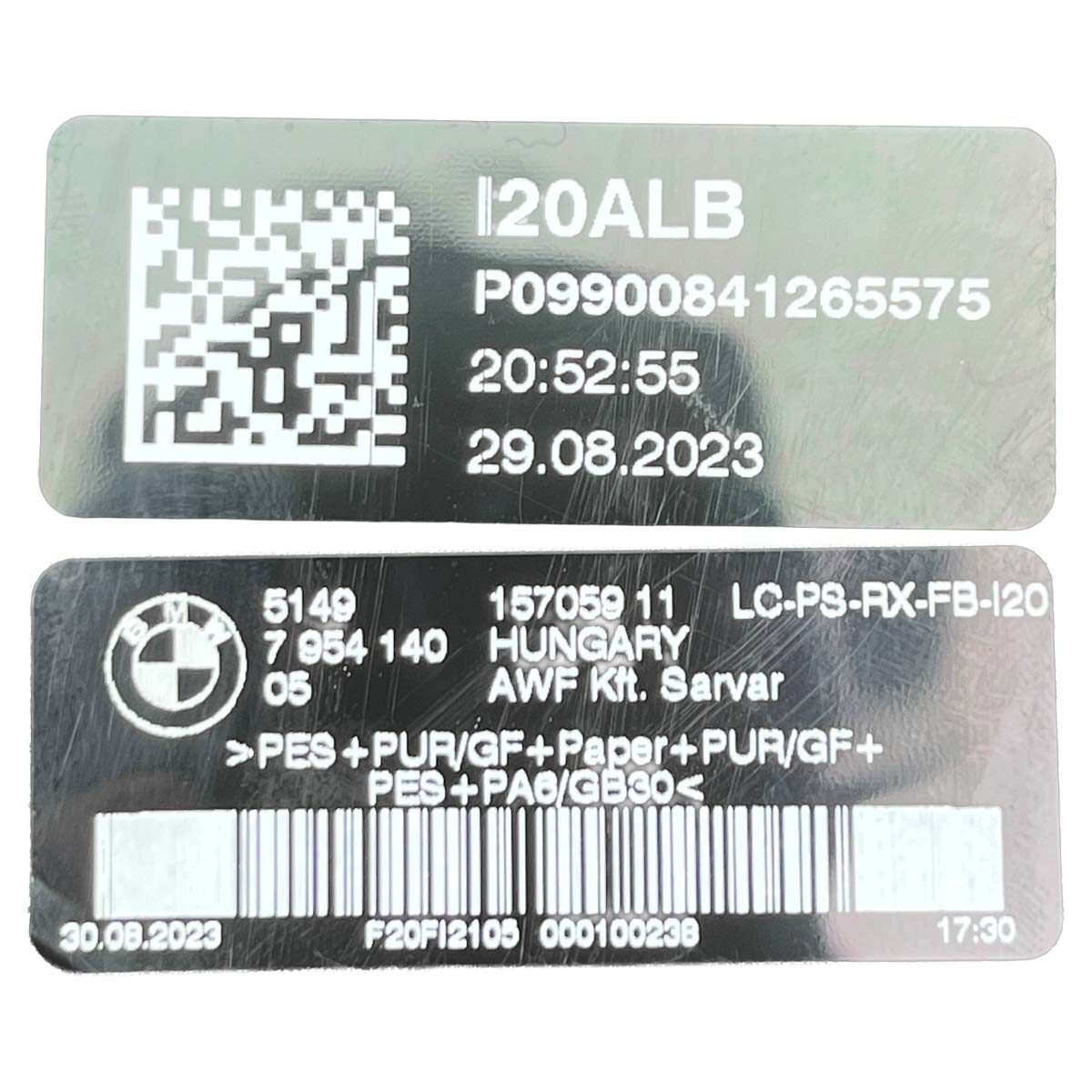 Tampa Bagagito BMW iX I20 M60 2022 2023 2024 2025 Porta Mala