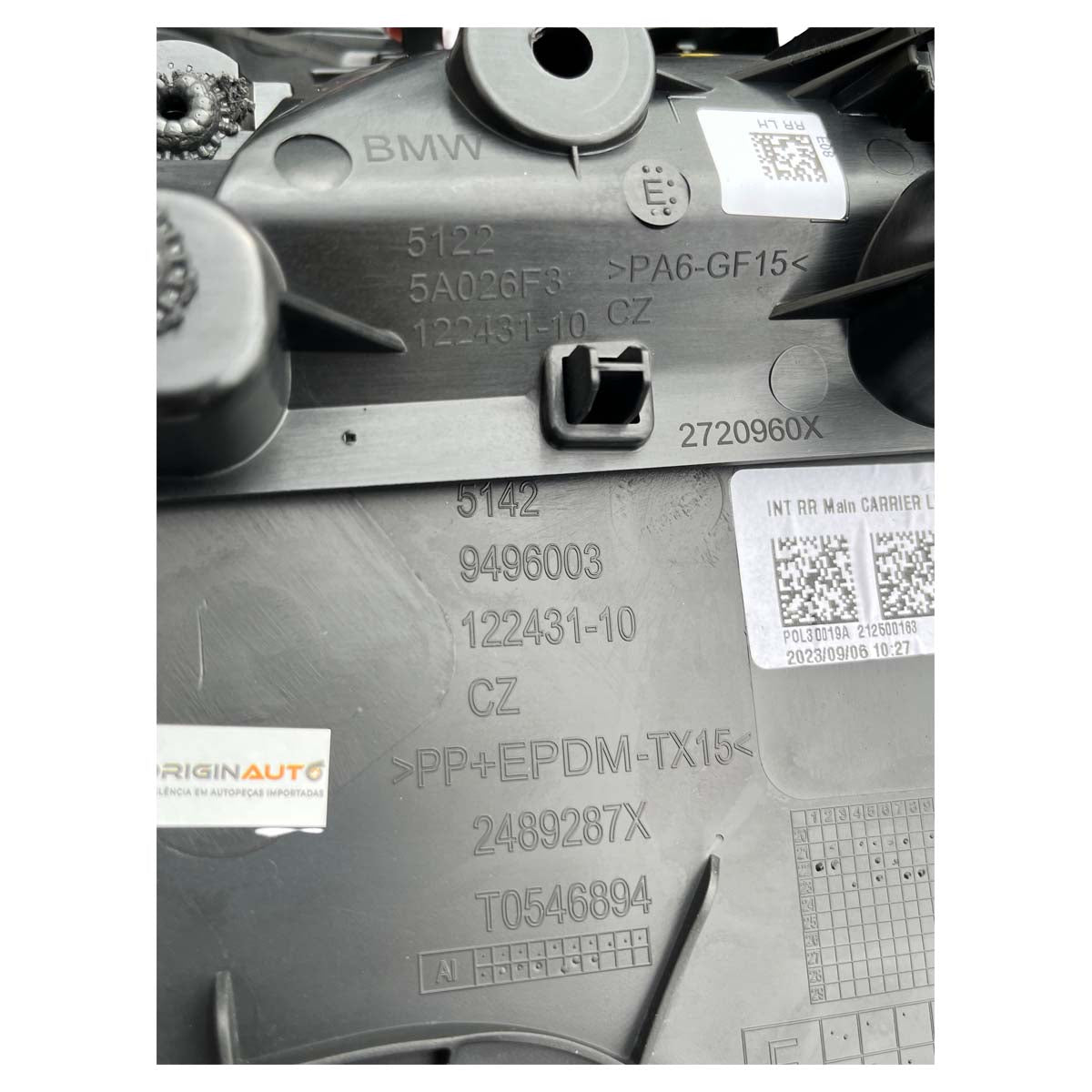 Forro Porta BMW iX I20 M60 2023 2024 2025 Traseiro Esquerdo