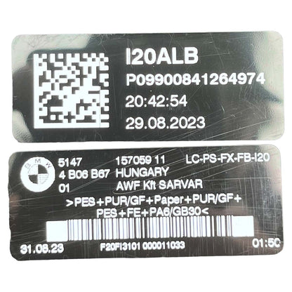 Tampa Bagagito BMW iX I20 M60 2022 2023 2024 2025 Porta Mala