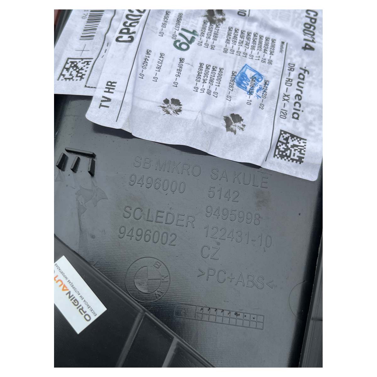 Forro Porta BMW iX I20 M60 2023 2024 2025 Traseiro Direito