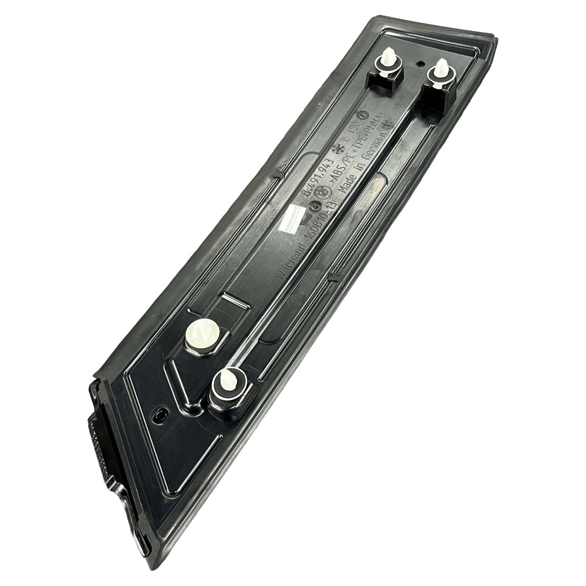 Friso Coluna D Externo BMW iX 2024 2025 Black Piano Esquerdo