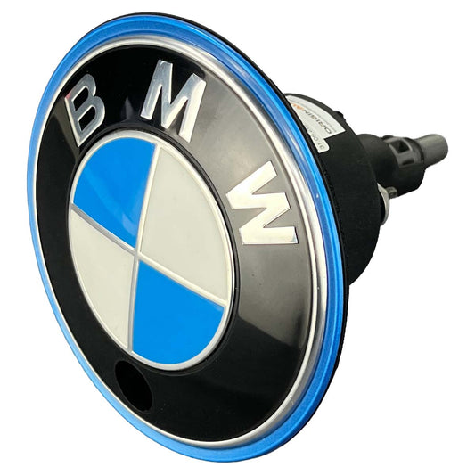 Emblema BMW iX I20 2022 a 2025 Tampa Traseira Porta Mala Câmera