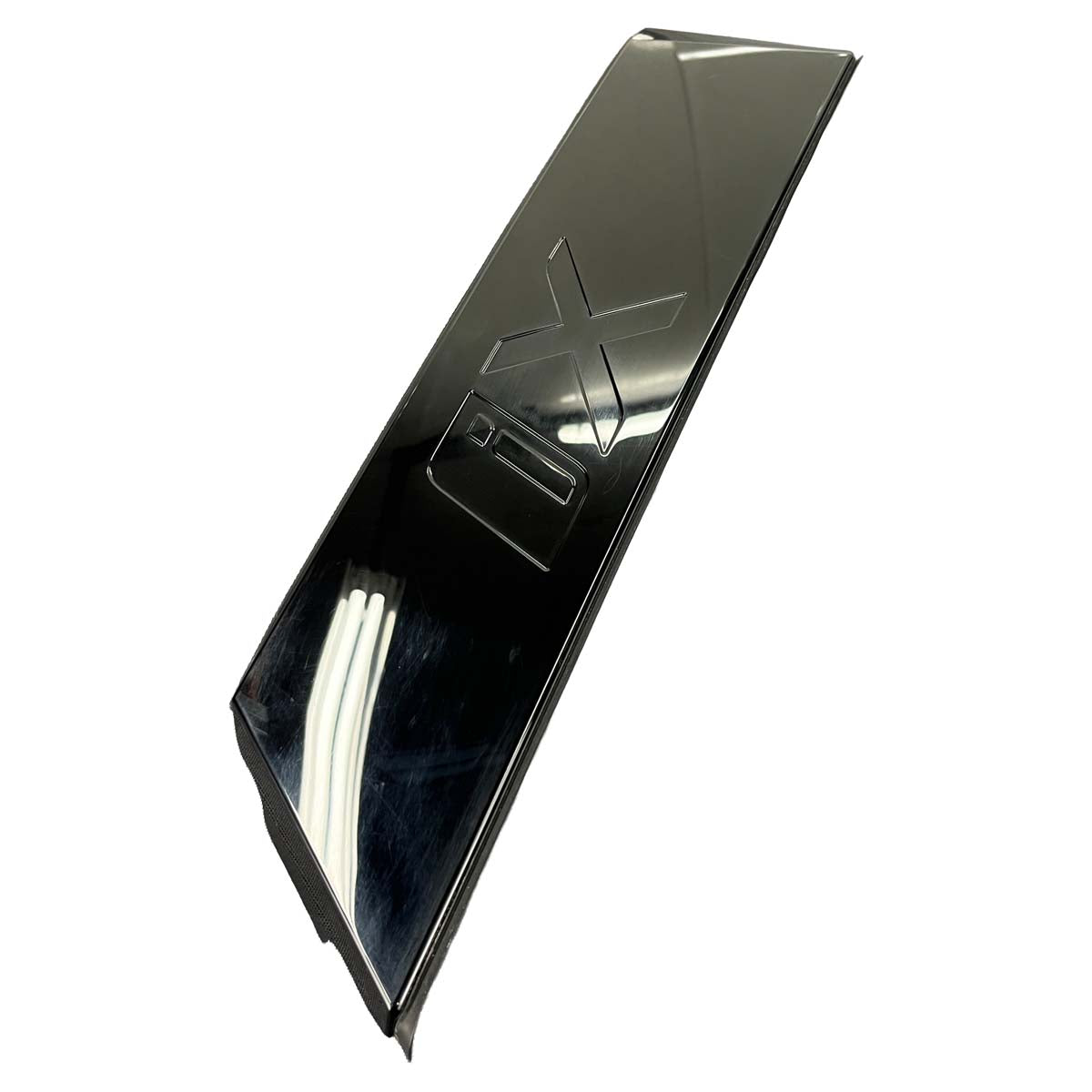 Friso Coluna D Externo BMW iX 2024 2025 Black Piano Direito