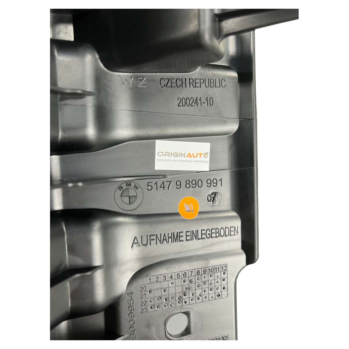 Suporte Frontal Tampão Porta Mala BMW iX 2022 2023 2024 2025