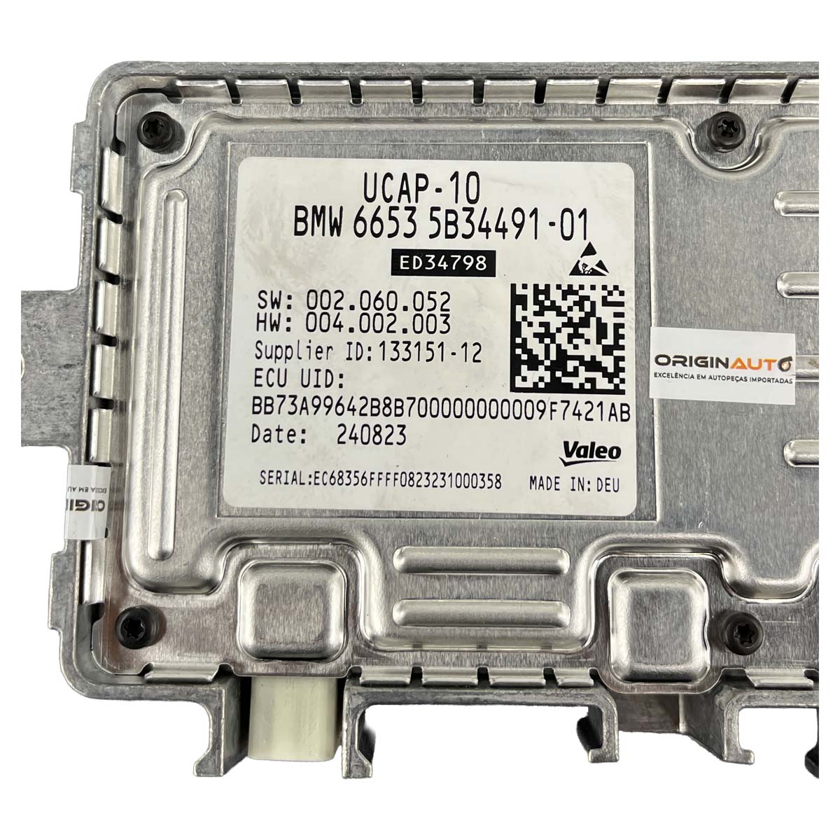 Módulo Controle Câmera BMW iX I20 2024 2025 Estacionamento
