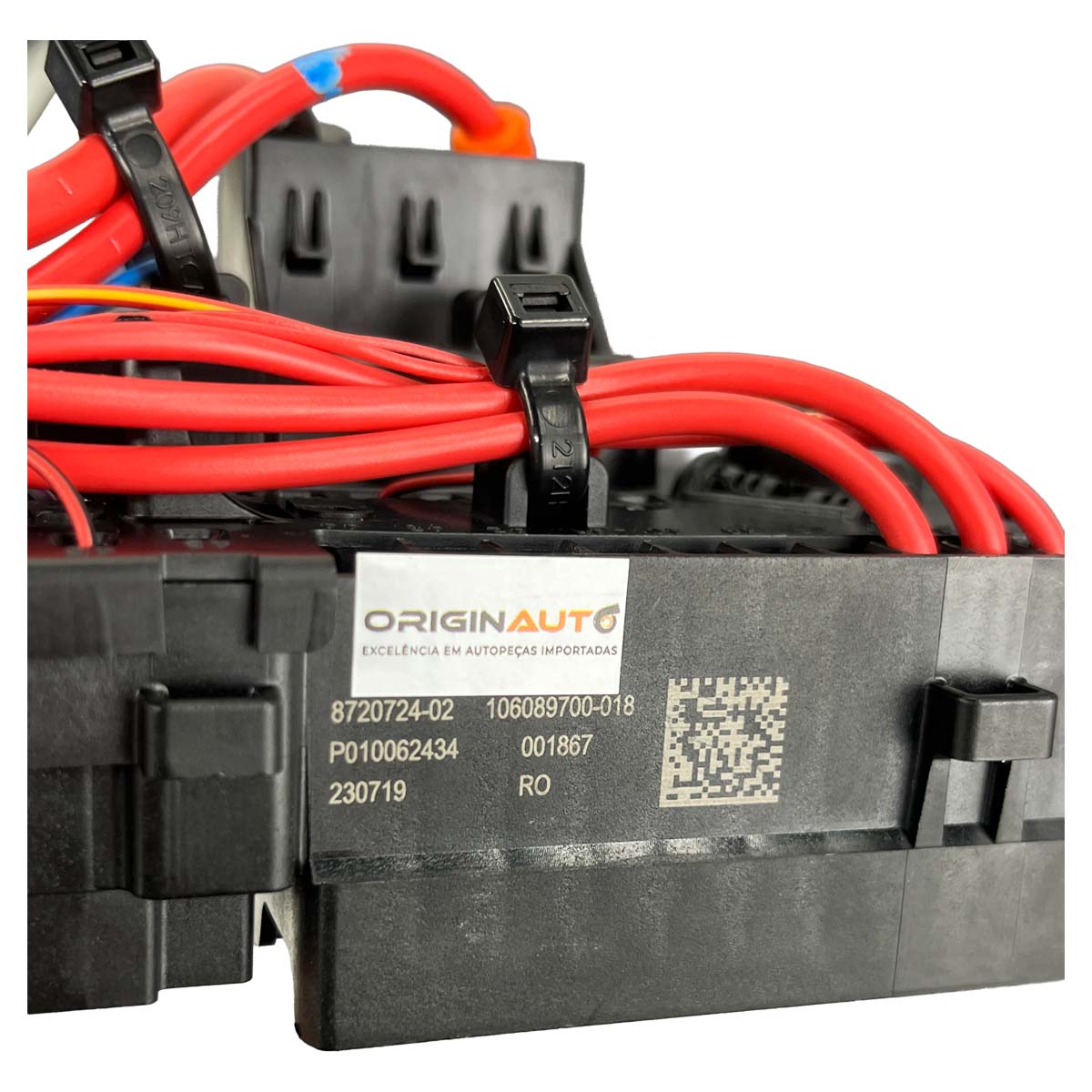 Caixa Fusiveis Interna BMW iX I20 M60 2022 a 2025 Porta Mala