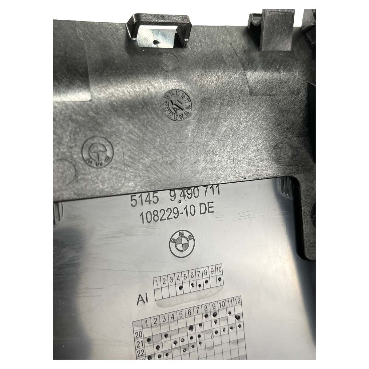 Moldura Coluna Direção BMW iX 2022 2023 2024 2025 Completo