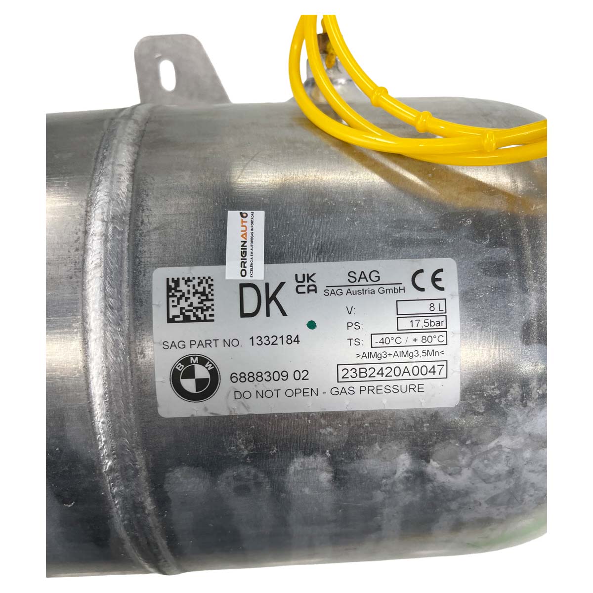 Cilindro Reservatório Suspensão Ar BMW iX I20 2023 2024 2025