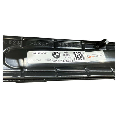 Lata Caixa Ar Spoiler BMW iX I20 M60 2023 2024 2025 Esquerdo