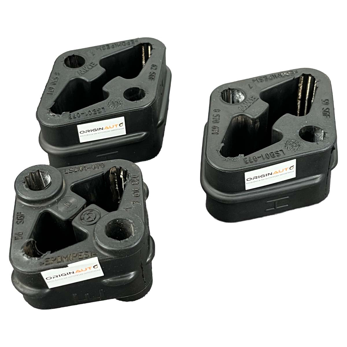 Coxim Suporte Escape Mini Cooper S 2.0 B48 F56 2019 2020 Kit