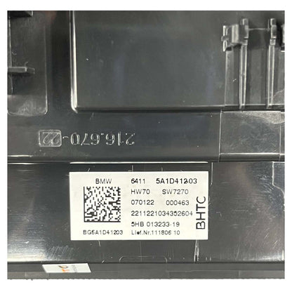 Comando Ar Condicionado BMW X5 G05 2021 2022 Difusor Central