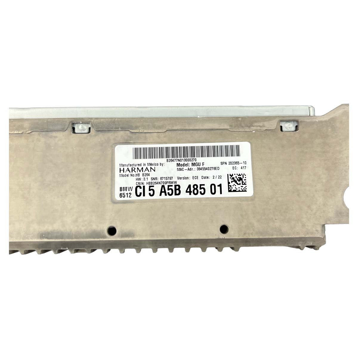 Módulo Central Multimídia BMW X5 G05 2020 2021 2022 Original