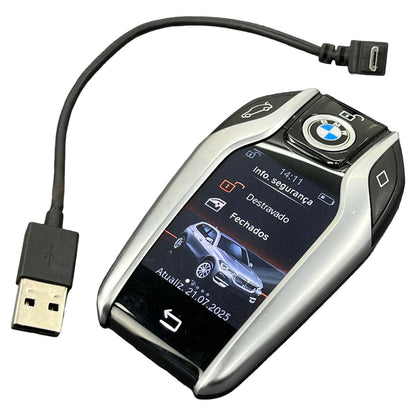 Capa Chave Carcaça BMW X5 2020 2021 2022 2023 Display Touch