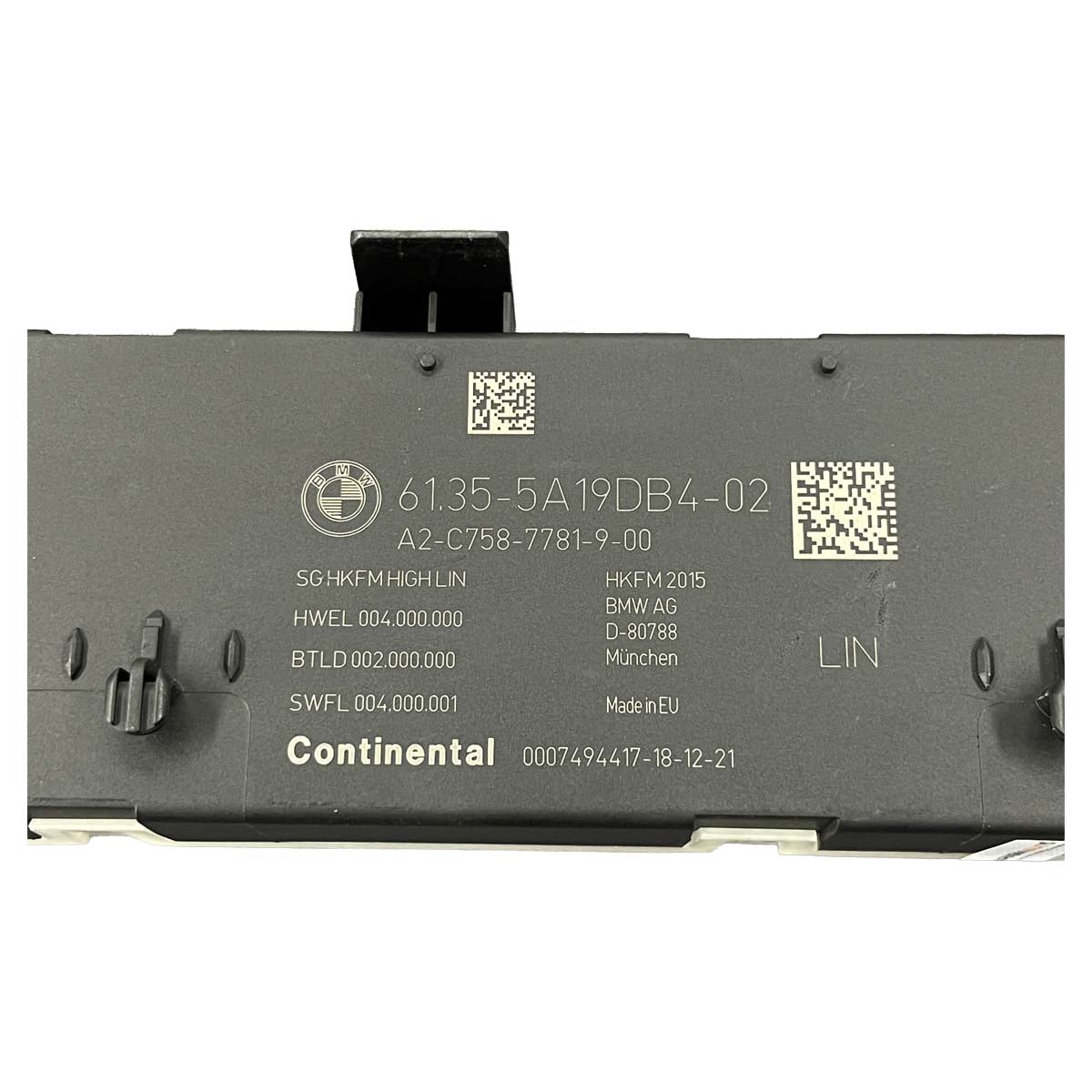 Módulo Abertura Porta Mala BMW X5 G05 2019 2020 2021 2022 2023