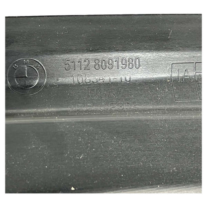 Protetor Assoalho Difusor BMW X5 2021 2022 Traseiro Direito