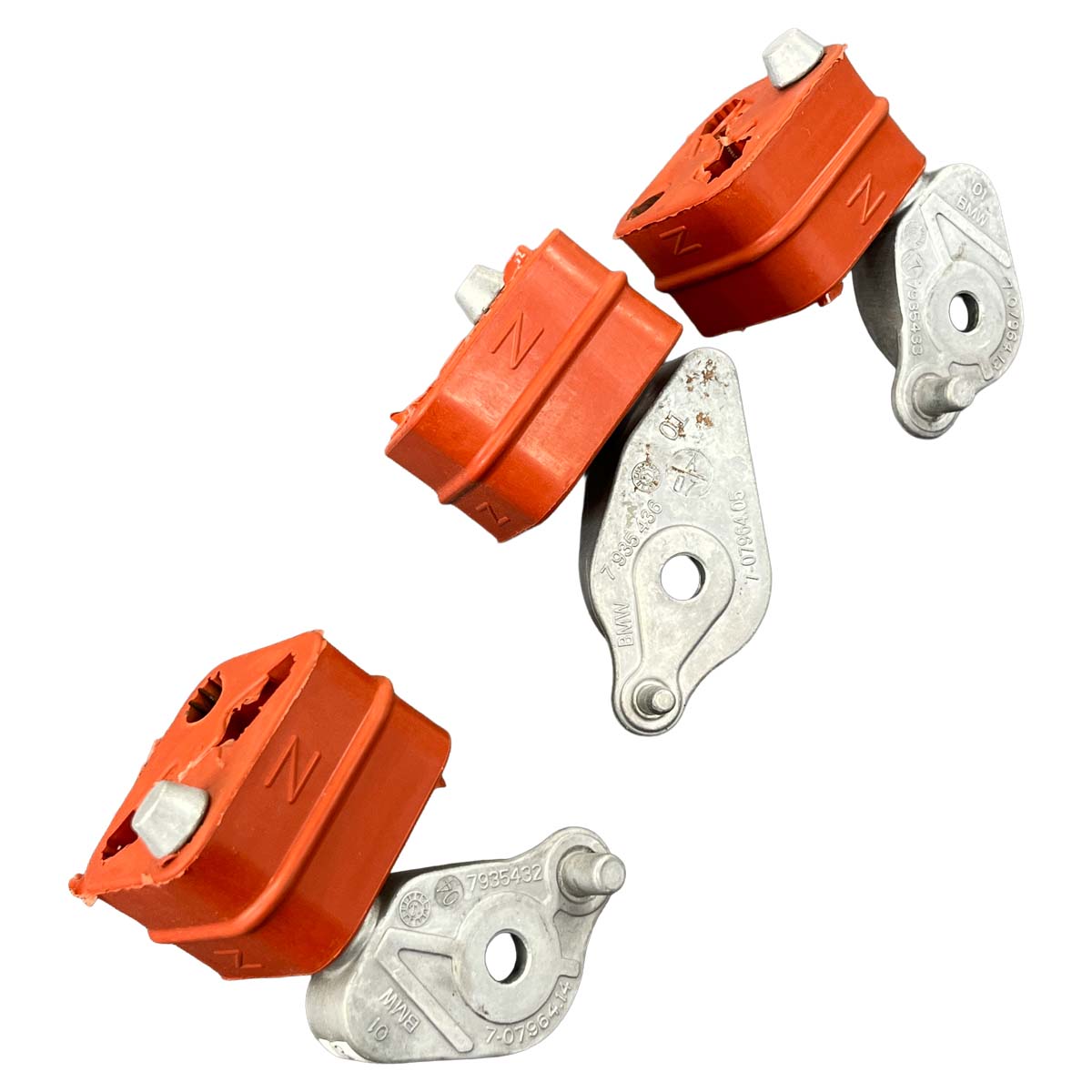 Conjunto Coxim Suporte Escape BMW X5 B58 2020 2021 2022 2023
