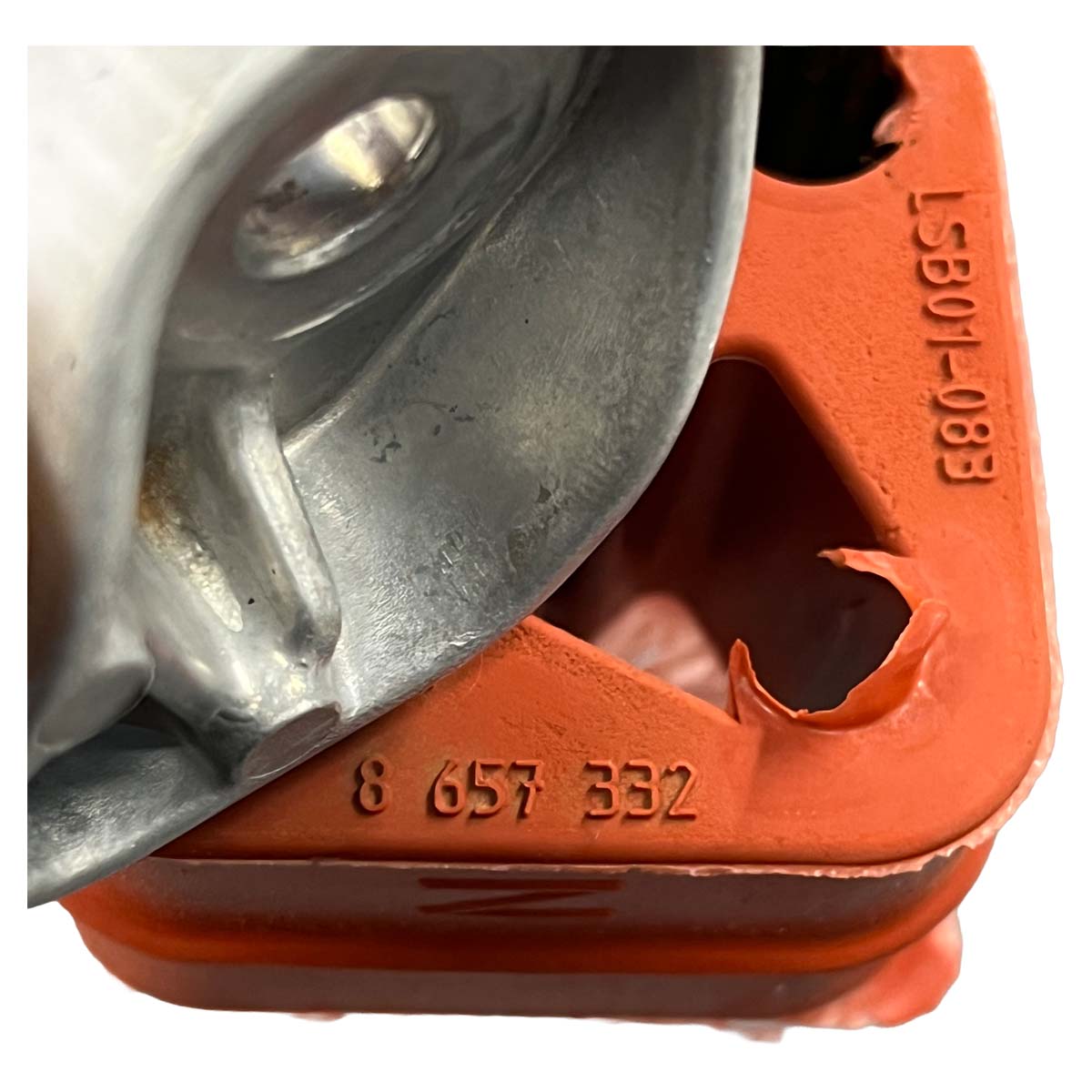 Conjunto Coxim Suporte Escape BMW X5 B58 2020 2021 2022 2023
