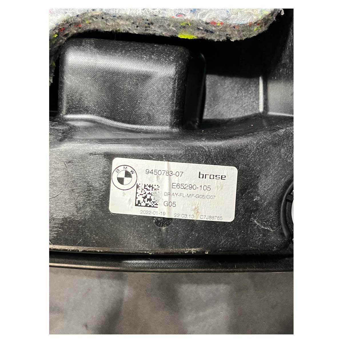 Máquina Vidro BMW X5 2020 2021 2022 2023 Dianteiro Esquerdo
