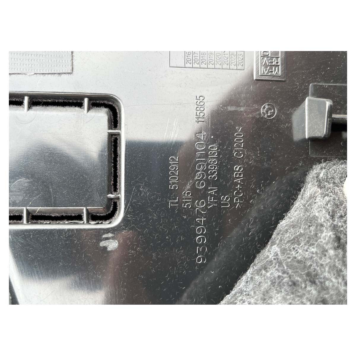 Porta Luva Tampa BMW X5 G05 2019 2020 2021 2022 2023 Luvas