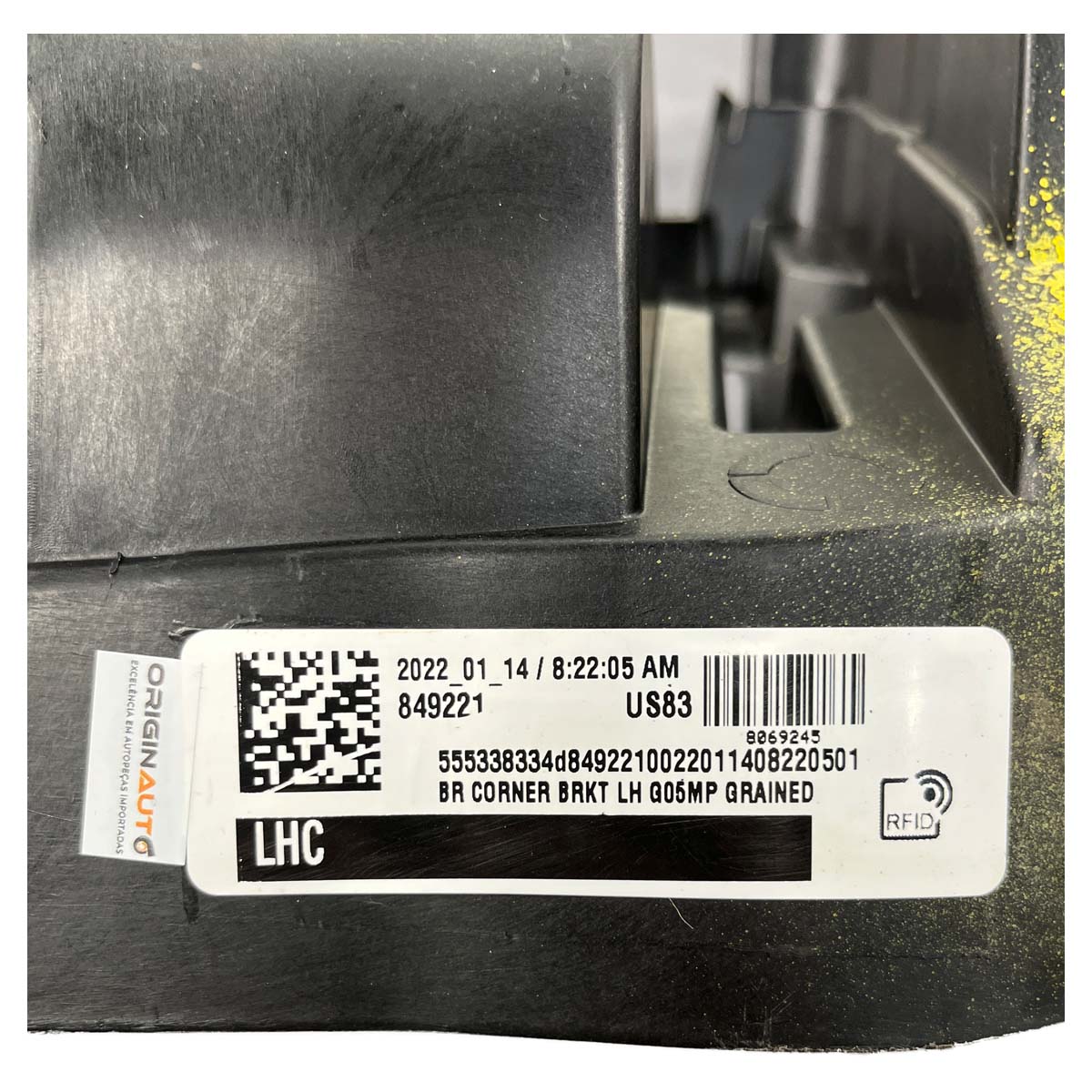 Guia Suporte Parachoque BMW X5 2021 2022 Traseiro Esquerdo