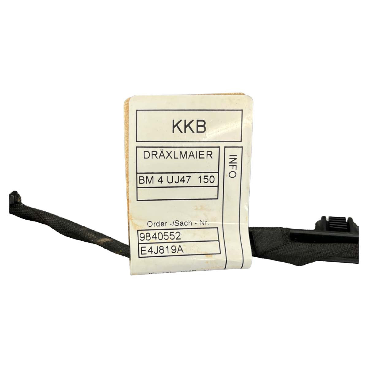 Chicote Antena Keyless BMW X5 2021 2022 2023 Tampa Traseira