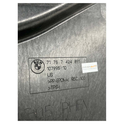 Protetor Assoalho BMW X5 2020 2021 2022 Traseiro Esquerdo