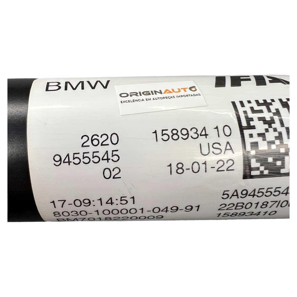 Eixo Cardan Transmissão BMW X5 2020 2021 2022 2023 Dianteiro