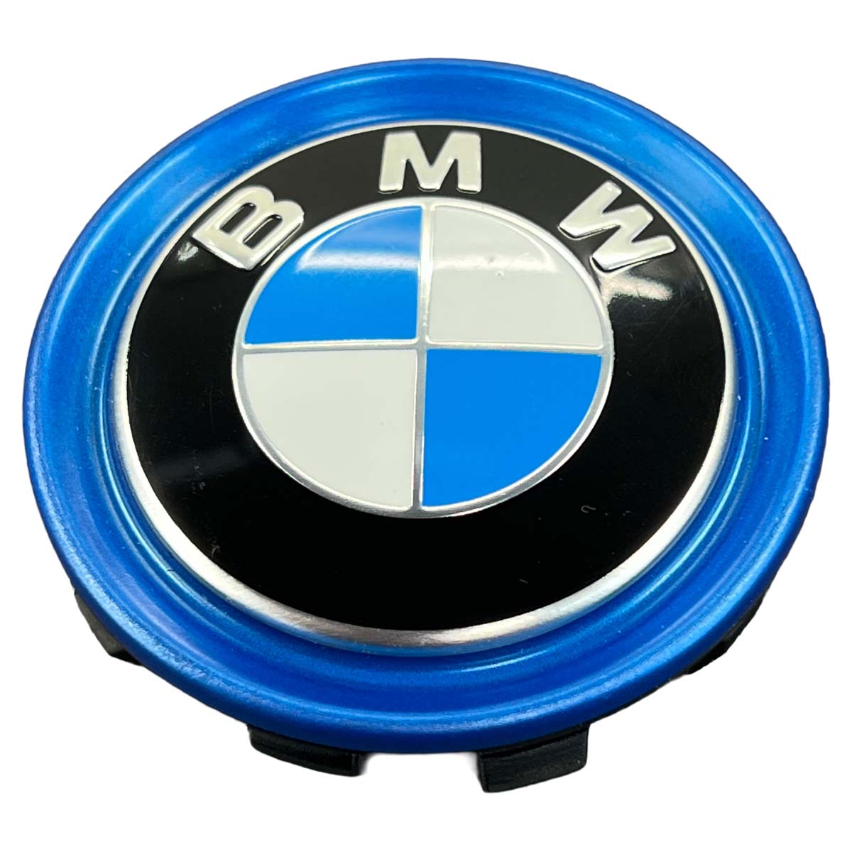 Calota Central Roda BMW X5 Híbrido G05 2021 2022 Tampão Azul