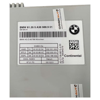 Módulo Banco Elétrico Memória BMW X5 G05 2020 2021 2022 2023