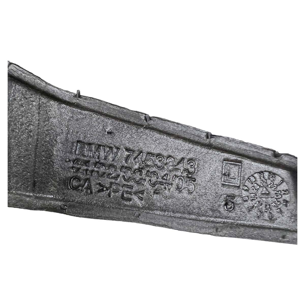 Moldura Friso Black Piano BMW X5 G05 2022 Traseiro Esquerdo
