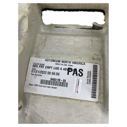 Carpete Assoalho BMW X5 G05 B58 2022 2023 Dianteiro Direito