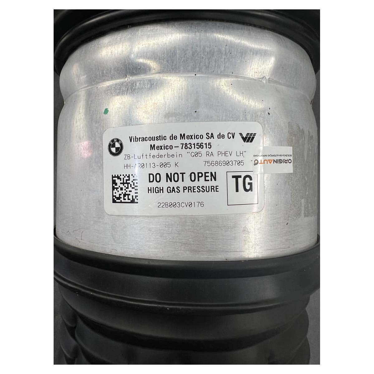 Amortecedor Ar Pneumático BMW X5 2021 2022 Traseiro Esquerdo