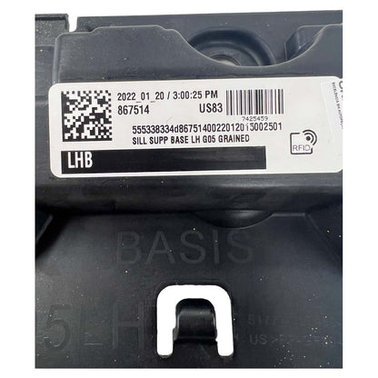 Guia Suporte Spoiler Caixa Ar BMW X5 2021 2022 2023 Esquerdo