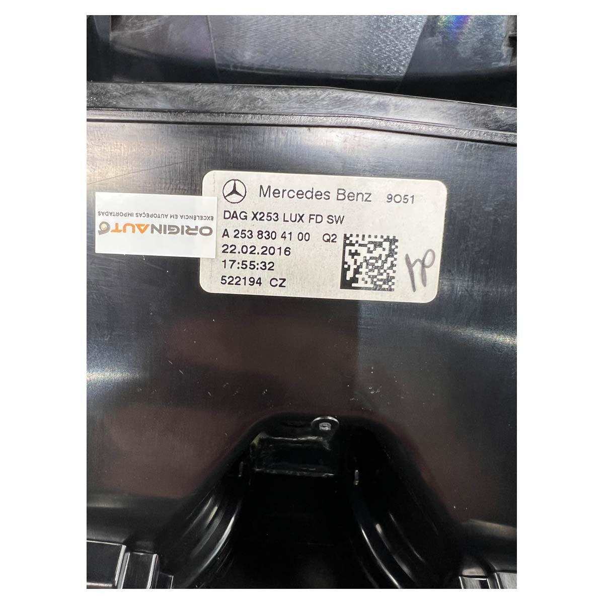 Difusor Console Central Mercedes GLC 250 2016 2019 Traseiro
