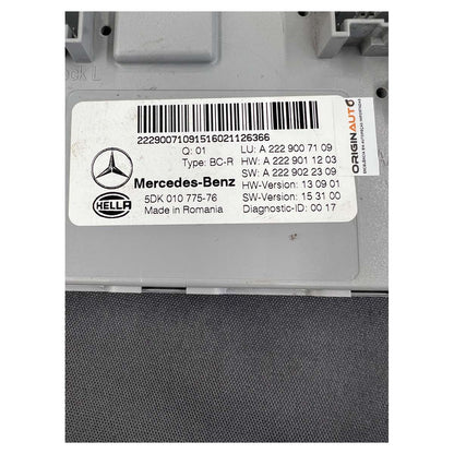 Módulo SAM BSI Mercedes GLC 250 2016 2017 2018 2019 Traseiro