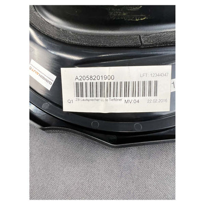 Subwoofer Mercedes GLC 250 2016 2017 2018 2019 Painel
