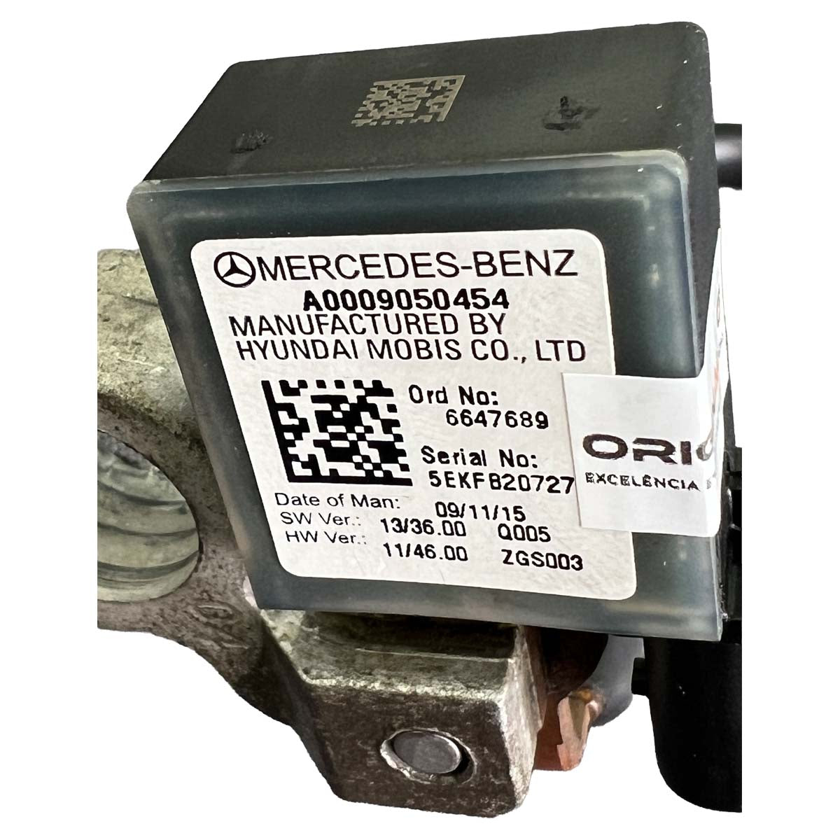 Cabo Polo Negativo Bateria Mercedes GLC C 250 2016 2019 Sensor