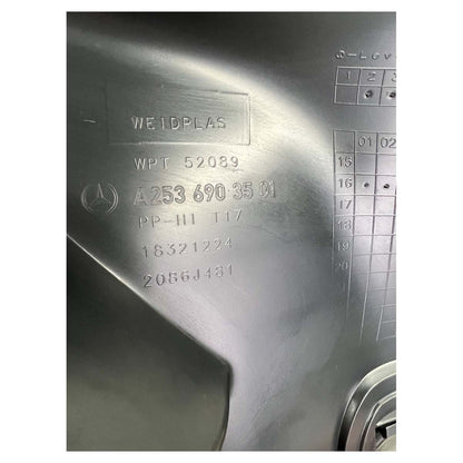 Acabamento Banco Traseiro Mercedes GLC 250 2016 2019 Esquerdo
